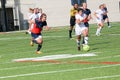 College NCAA DIV III WomenÃ¢â¬â¢s Soccer Royalty Free Stock Photo